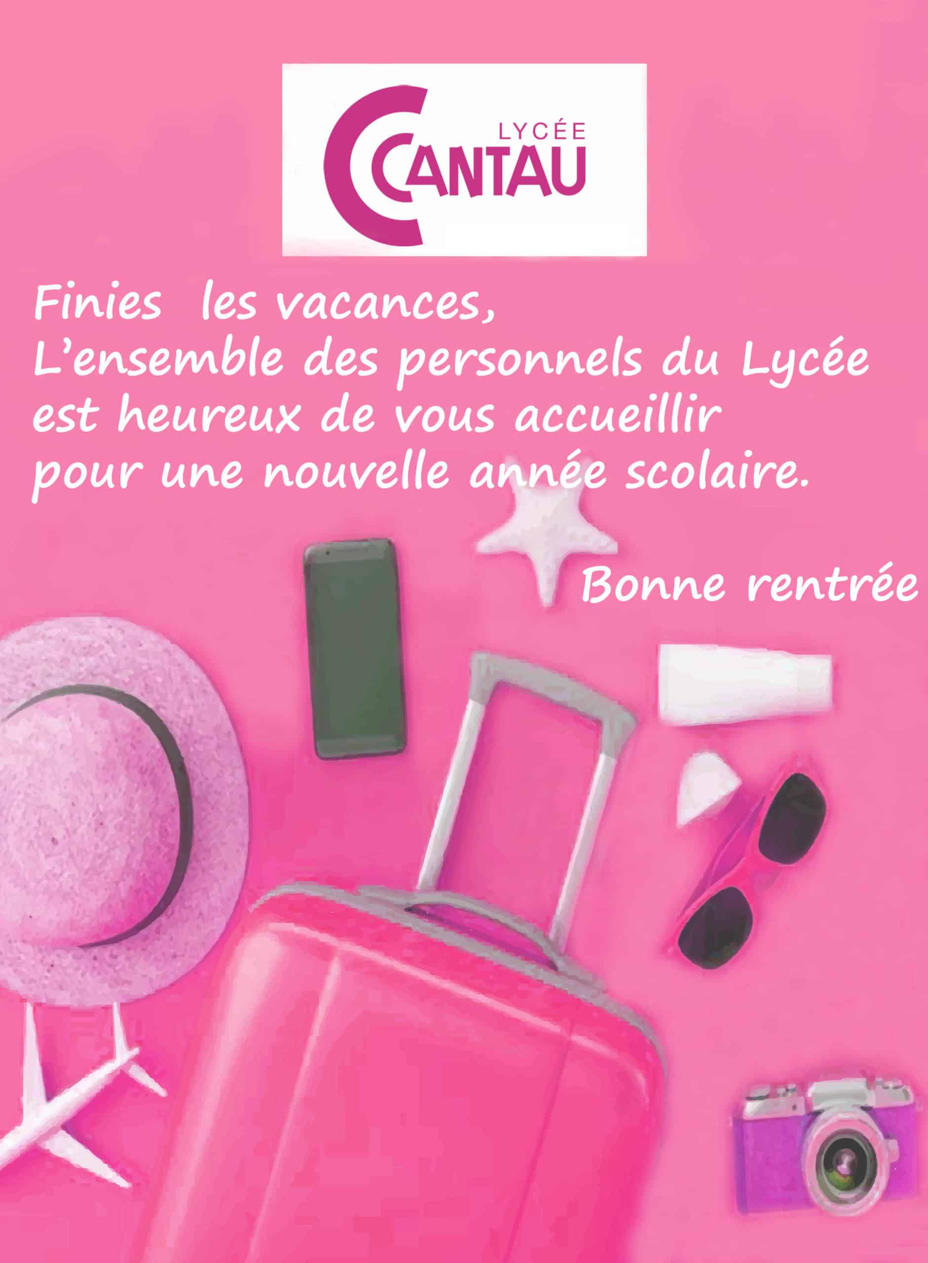 Infos rentrée 2022
